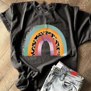 Black "Focus On The Good" Tee Size Medium, NWT